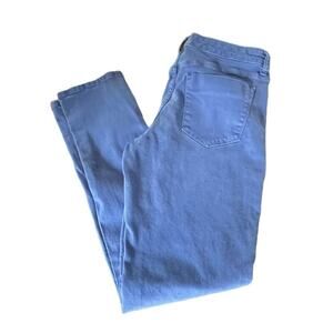 Mossimo Jeans Womens 12 Fit 4 Blue Denim Curvy Skinny Mid Rise Faded READ NOTE